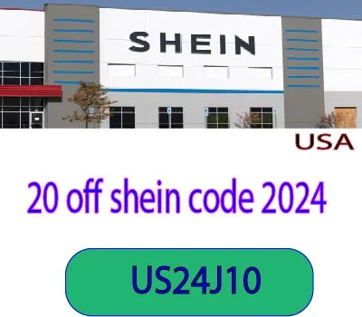 20 off shein code 2024