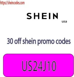 30 off shein promo codes