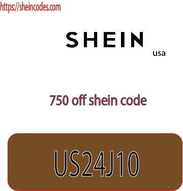 750 off shein code