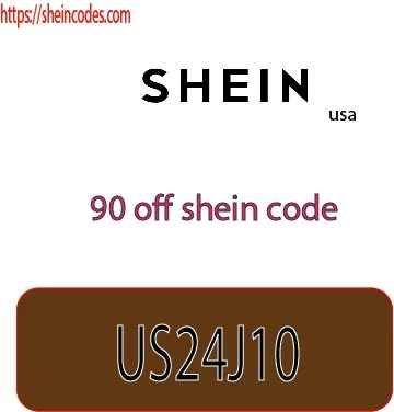 90 off shein code