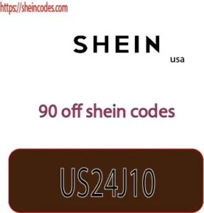 90 off shein codes