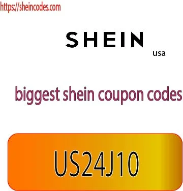 biggest shein coupon codes