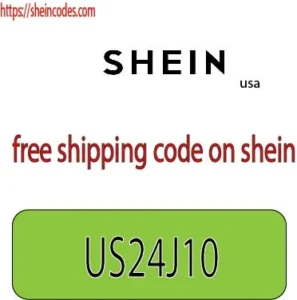 free shipping code on shein