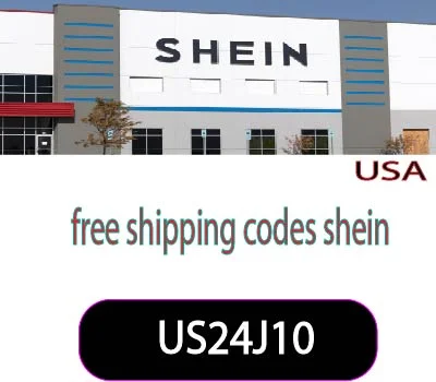 free shipping codes shein