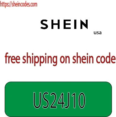 free shipping on shein code