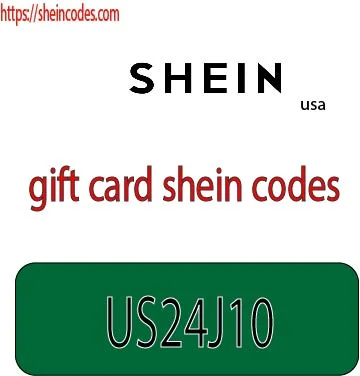 gift card shein codes