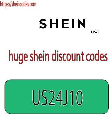 huge shein discount codes