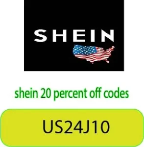 shein 20 percent off codes