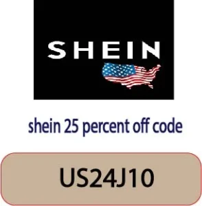 shein 25 percent off code