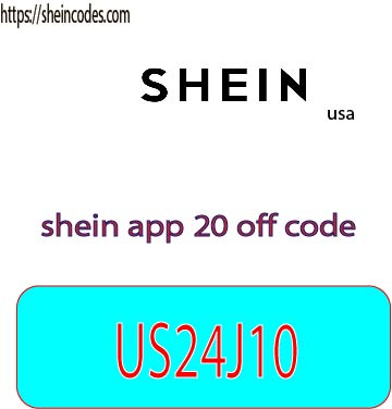 shein app 20 off code