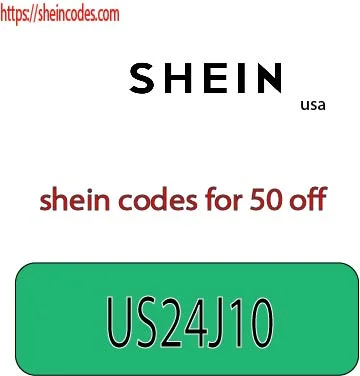 shein codes for 50 off