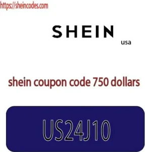 shein coupon code 750 dollars