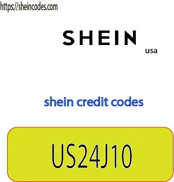 shein credit codes