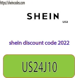 shein discount code 2022