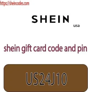 shein gift card code and pin