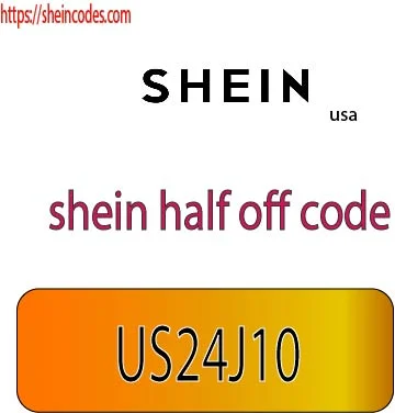 shein half off code