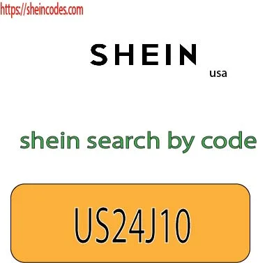 shein search by code